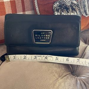 Wilsons Leather Checkbook Wallet